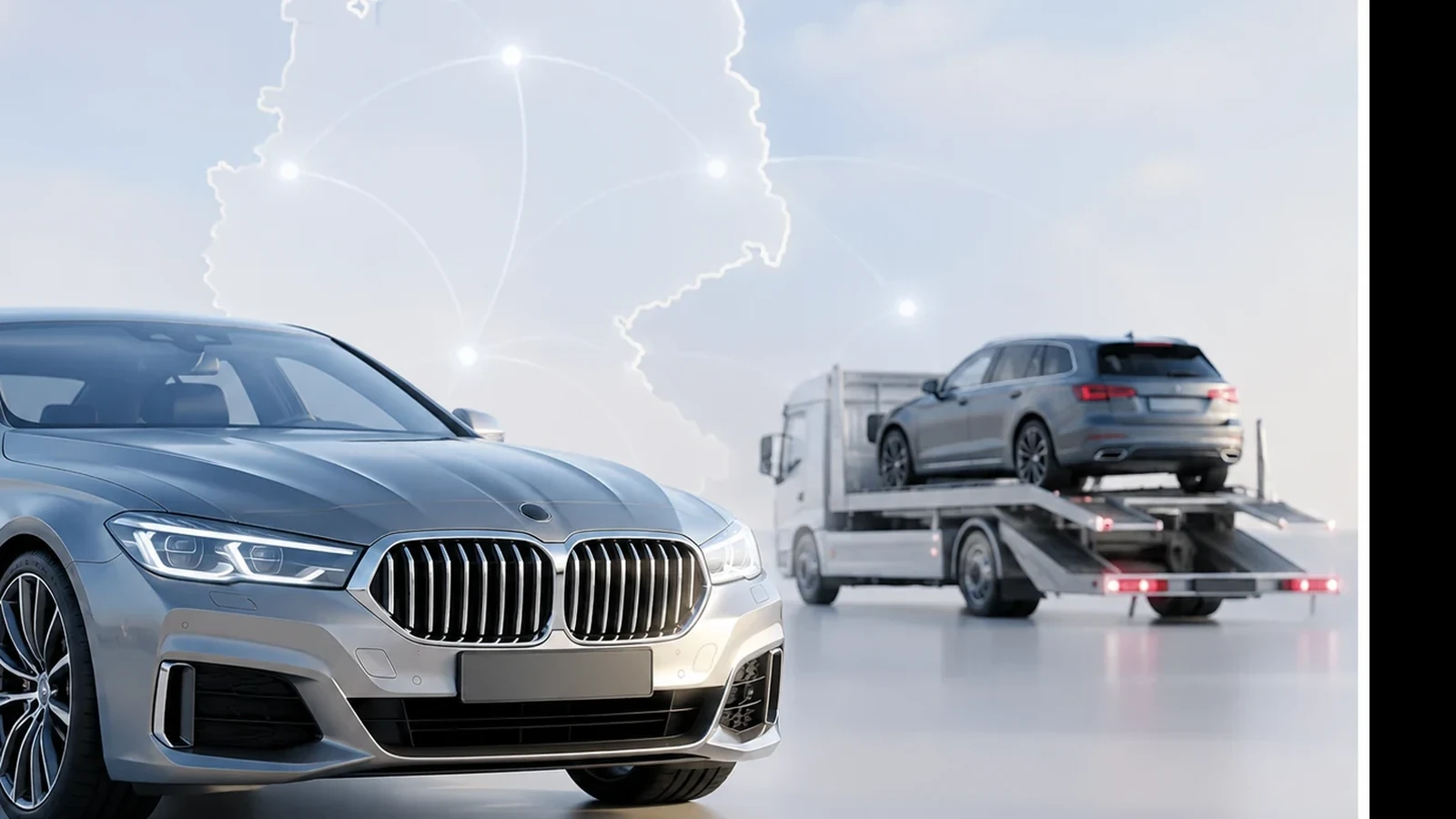 Fahrzeugübergabe mit deutschlandweiter Logistik